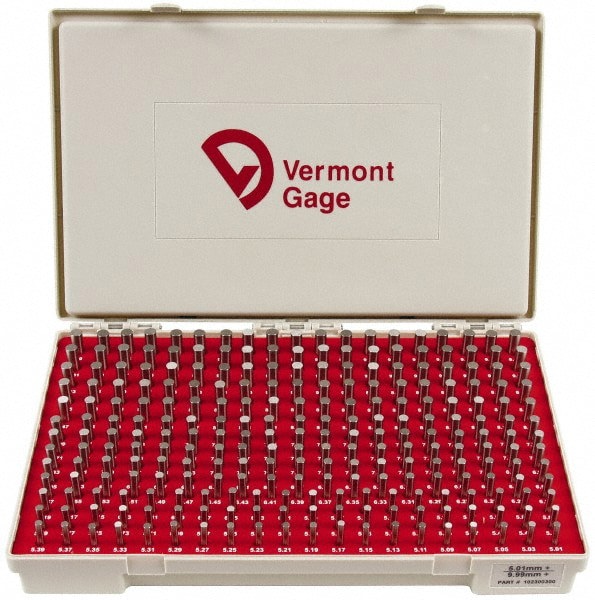 Class ZZ Plug Gage Set: 5.01 to 9.99 mm